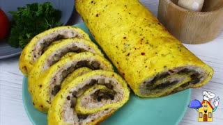 Рецепт из Старой МАМИНОЙ Тетрадки! Закусочный РУЛЕТ на Праздничный стол