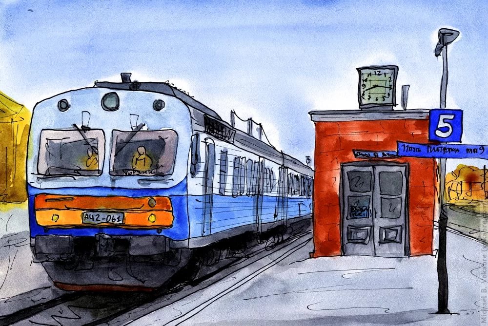 картинки чтобы рисовать в поезде вас